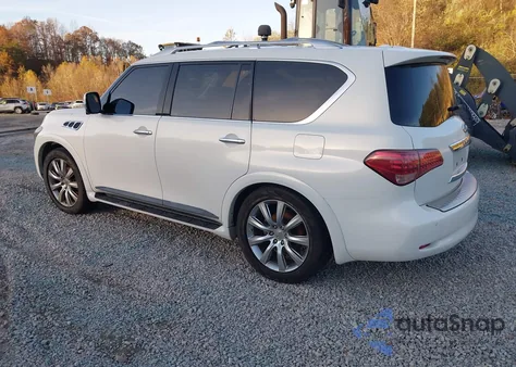 2011 Infiniti Qx56 z USA, uszkodzony, nr VIN JN8AZ2NE6B9007130